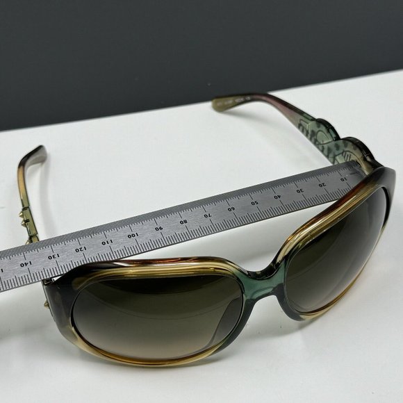 John Galliano Sunglasses JG12 98P Brown Green Italy 62 [] 15 Scratched Lenses main image 12